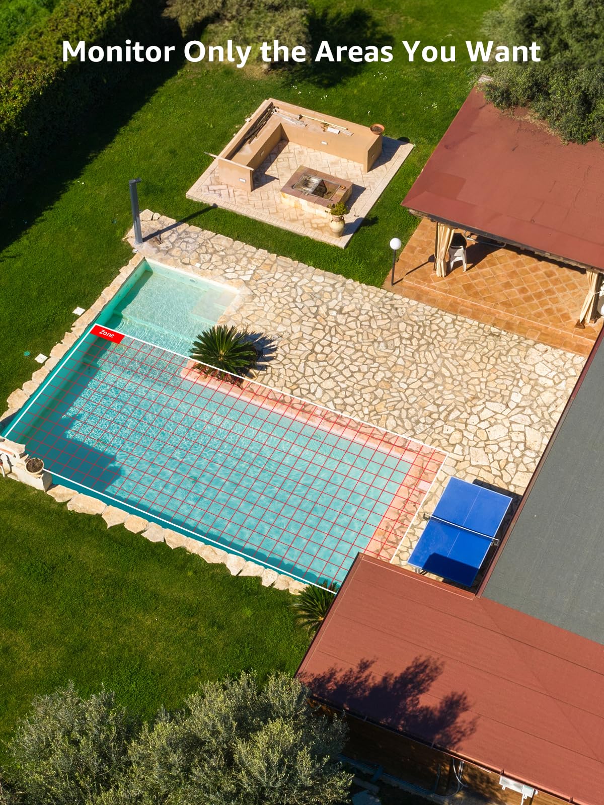 ANNKE Security 4K 8MP PoE Camera, Surveillance Outdoor AI IP Cam with Mic/Audio, AI Human/Vehicle Detection, Smart Dual Light, IP67, H.265+, Up to 512GB Storage, 4mm Lens, Color Night Vision - Image 6