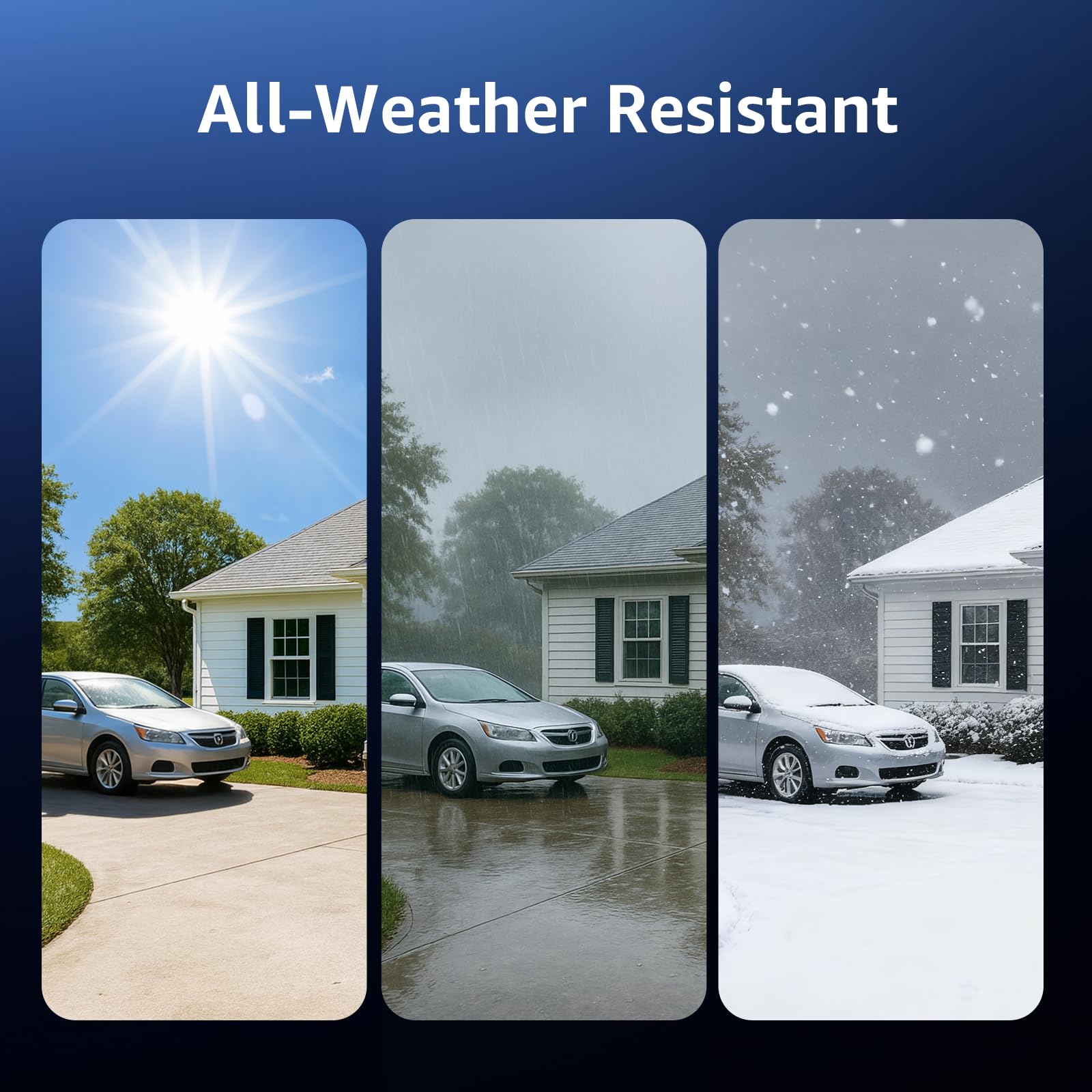 ANNKE 30M/100ft BNC Cable, Video Power Extension Surveillance Camera Cables for CCTV Security DVR System Installation, Free 8X BNC Connectors and 100pcs Cable Clips Included, 4 Pack, White - Image 3