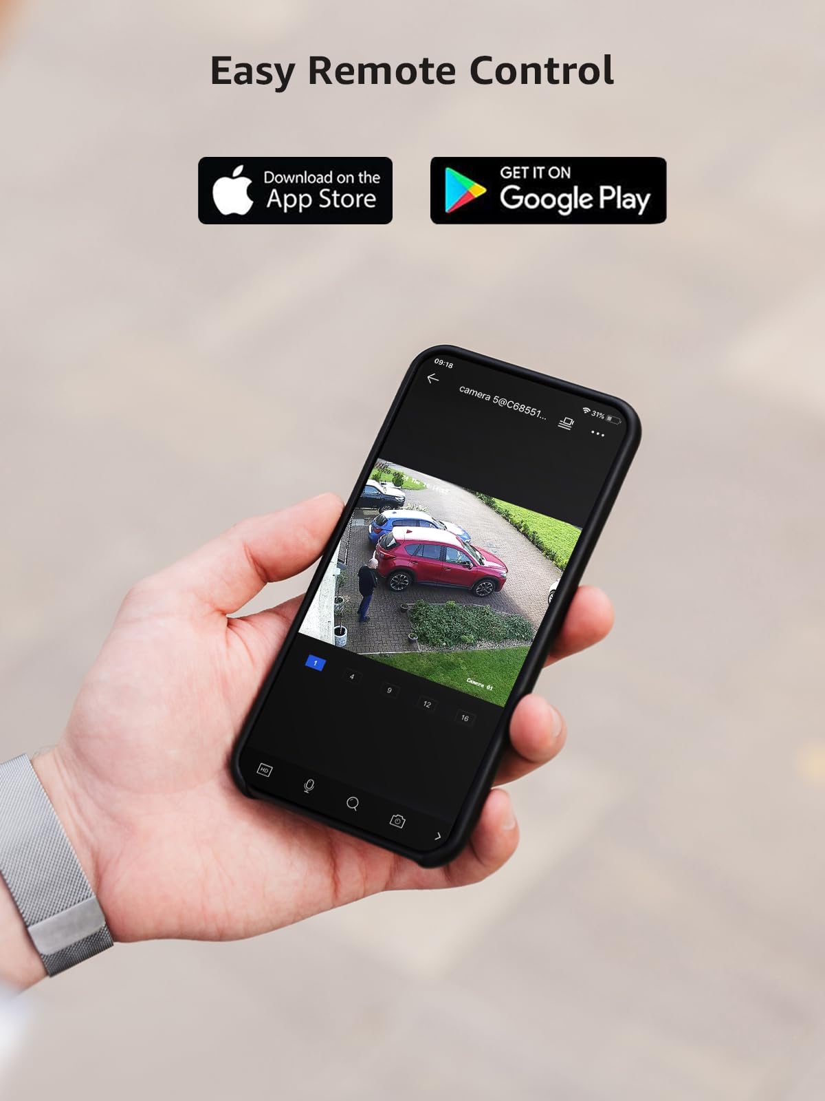 ANNKE Security 4K 8MP PoE Camera, Surveillance Outdoor AI IP Cam with Mic/Audio, AI Human/Vehicle Detection, Smart Dual Light, IP67, H.265+, Up to 512GB Storage, 4mm Lens, Color Night Vision - Image 7