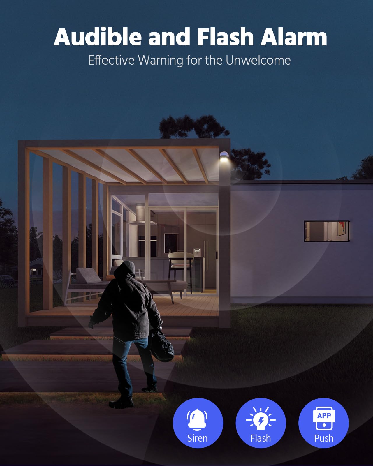 ANNKE 4K 8MP PoE Security Camera with Two-Way Audio, Varifocal IP Camera with 2.8mm-12mm Lens, 4X Optical Zoom, Color Night Vision, Smart Dual Light, Up to 512GB Storage, Human&Vehicle Detection - Image 7