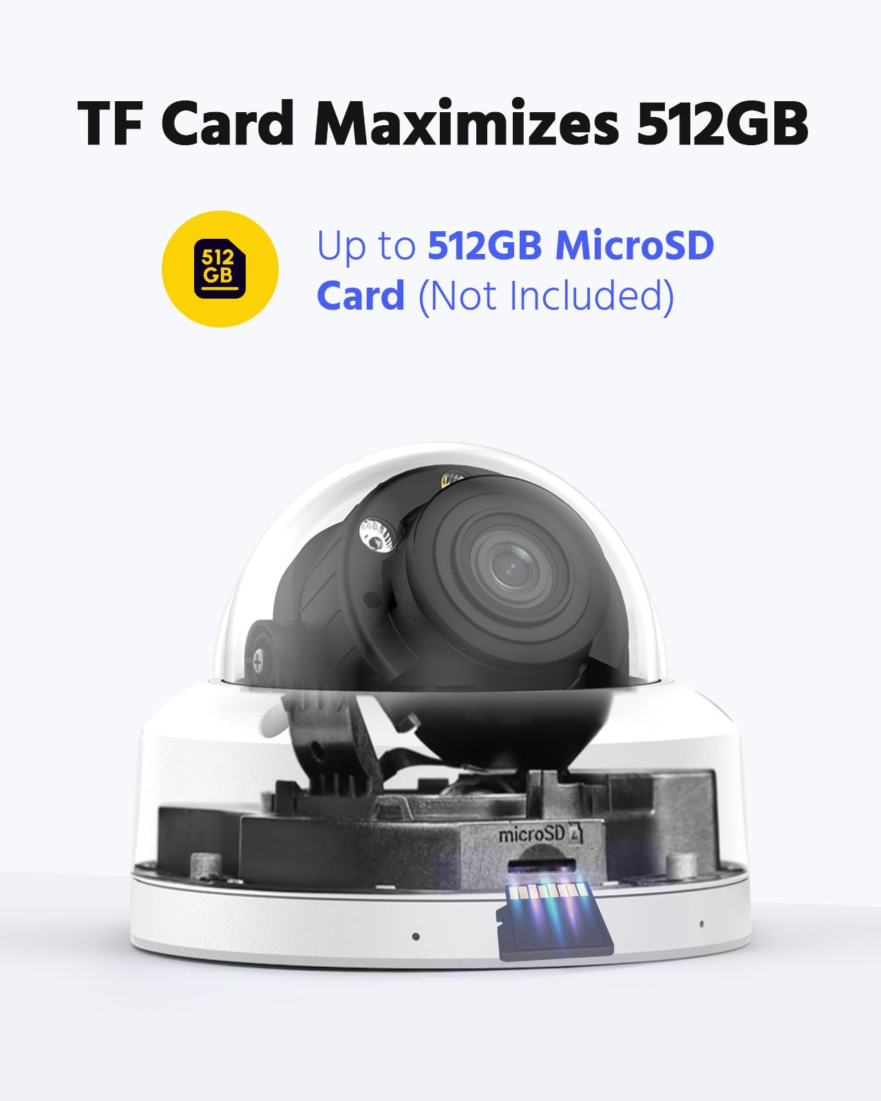 ANNKE Ultra HD 4K 8MP PoE Camera with Mic, Optical Zoom IP Camera with 2.8mm～12mm Lens, Color Night Vision, Smart Dual Light, Human&Vehicle Detection, Up to 512GB Storage, IP67 & IK08 Vandal-Proof - Image 5